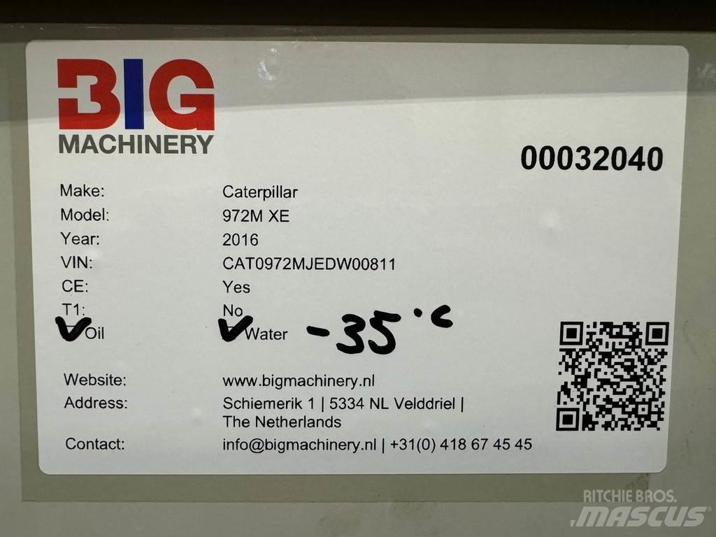 CAT 972M XE Naudoti ratiniai krautuvai
