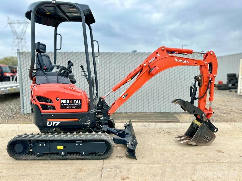 Kubota U 17 Mini ekskavatoriai < 7 t
