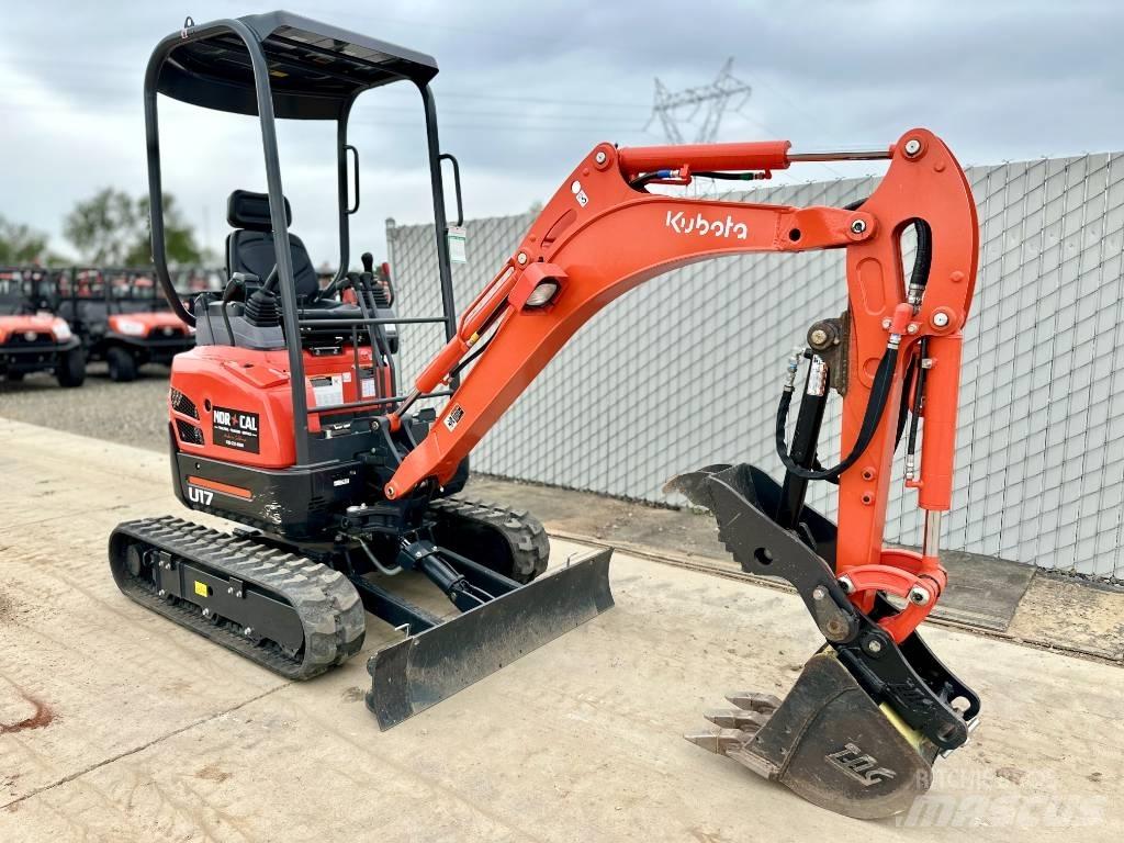 Kubota U 17 Mini ekskavatoriai < 7 t