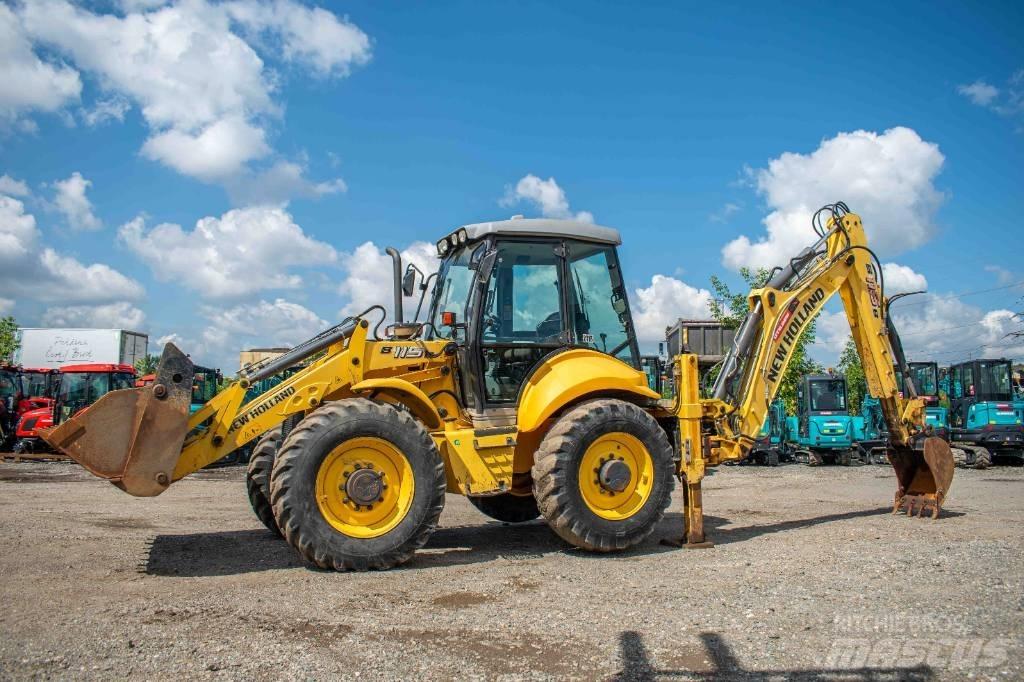 New Holland 115 Ekskavatoriniai krautuvai