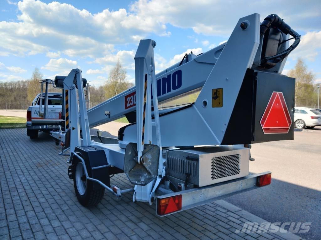 Dino 230 T Skylift Ant priekabų montuojamos kėlimo platformos