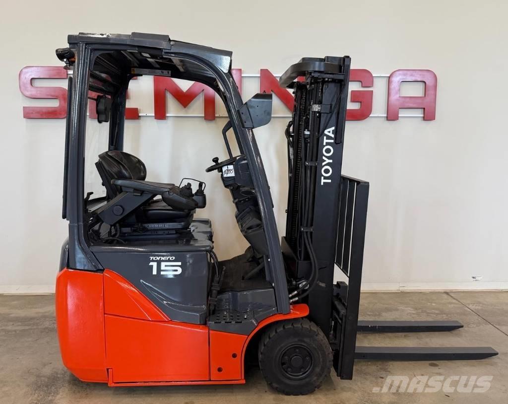 Toyota 10995 - 8FBET15 Elektriniai šakiniai krautuvai