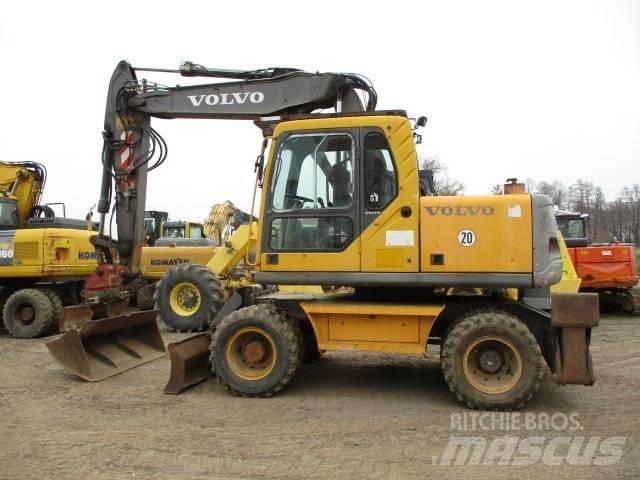 Volvo EW 140 Ratiniai ekskavatoriai