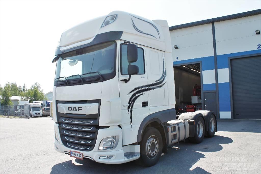 DAF XF530 6X4 FTT Naudoti vilkikai