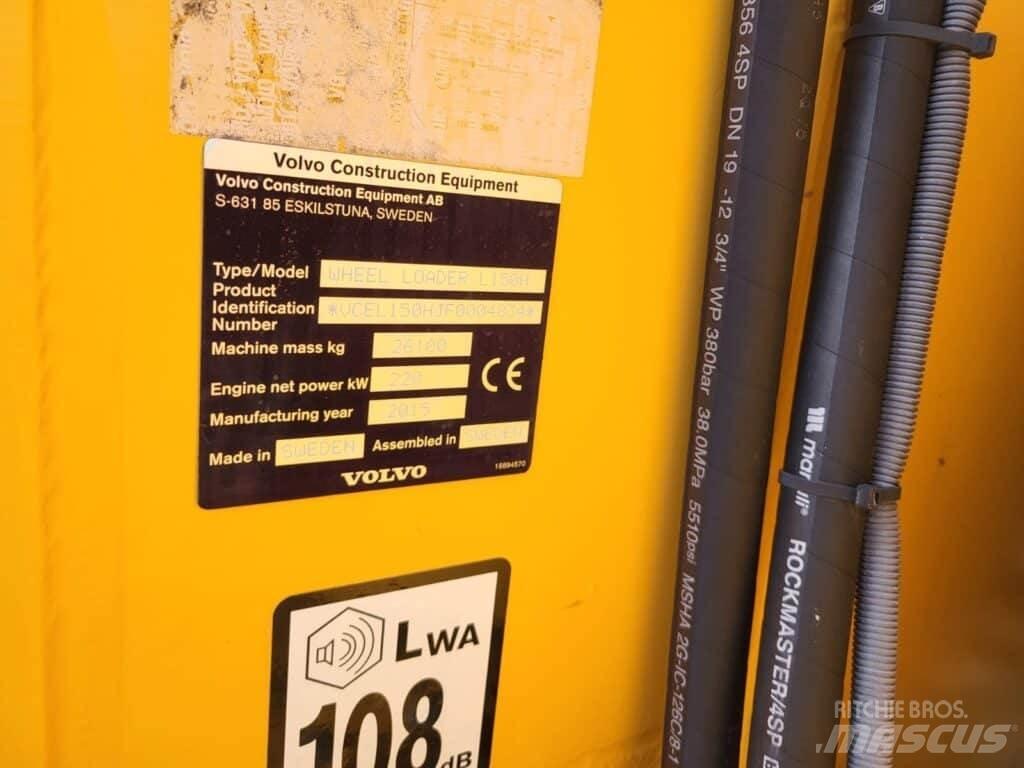 Volvo L150H Naudoti ratiniai krautuvai