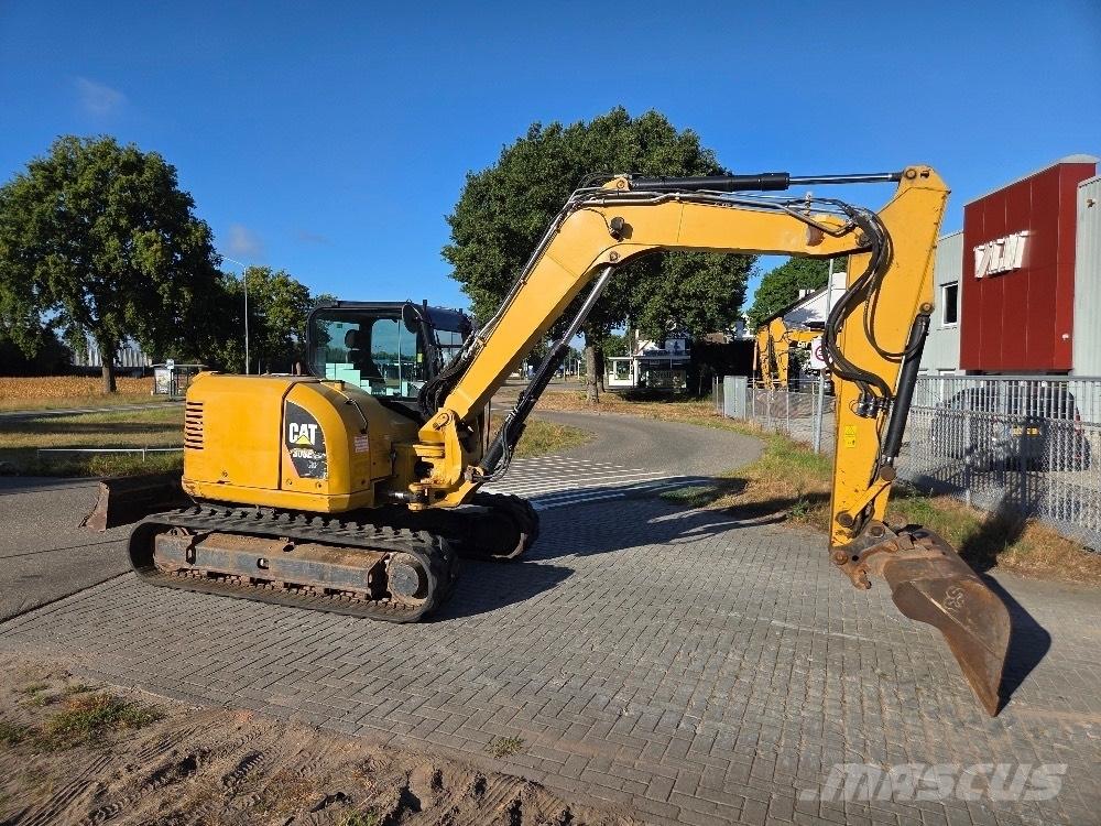 CAT 308E Vidutinės galios ekskavatoriai 7-12 t