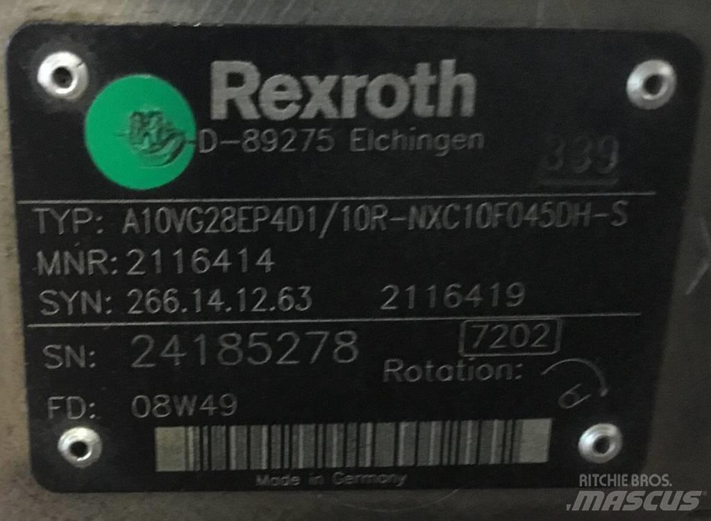 Rexroth A10VG28R Hidraulikos įrenginiai