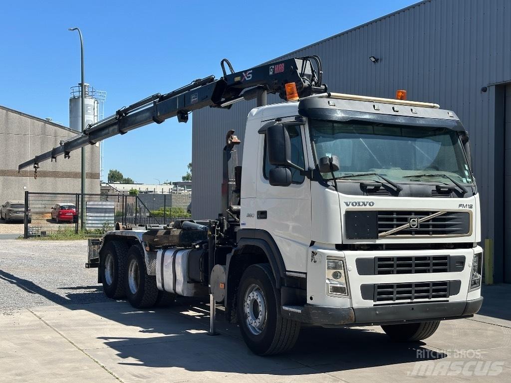 Volvo FM 12 380 Sunkvežimiai su keliamuoju kabliu