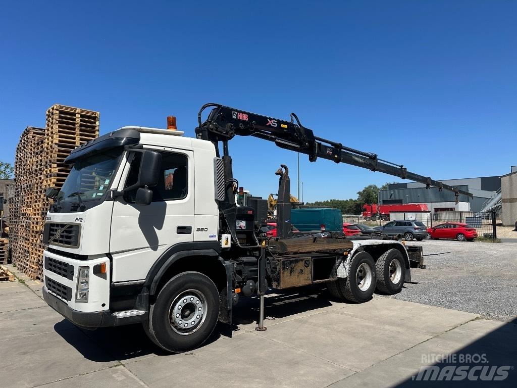 Volvo FM 12 380 Sunkvežimiai su keliamuoju kabliu