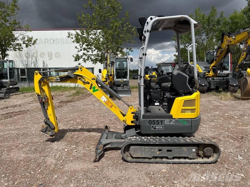 Wacker Neuson EZ17e Vikšriniai ekskavatoriai