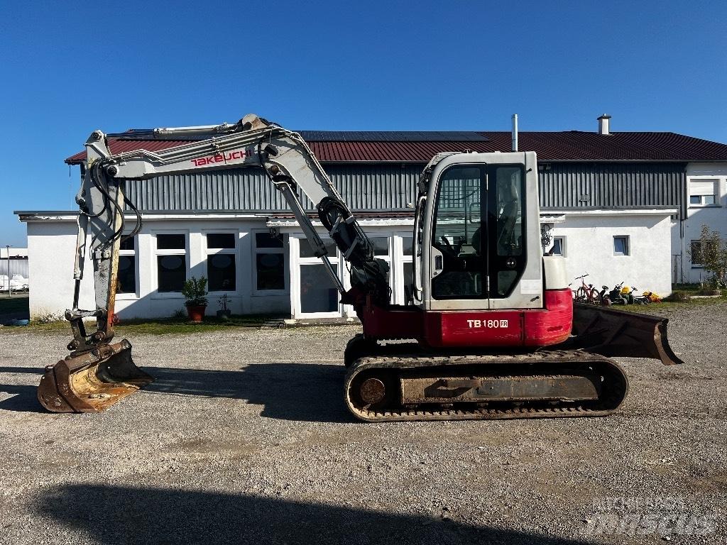 Takeuchi TB 180 FR Vidutinės galios ekskavatoriai 7-12 t