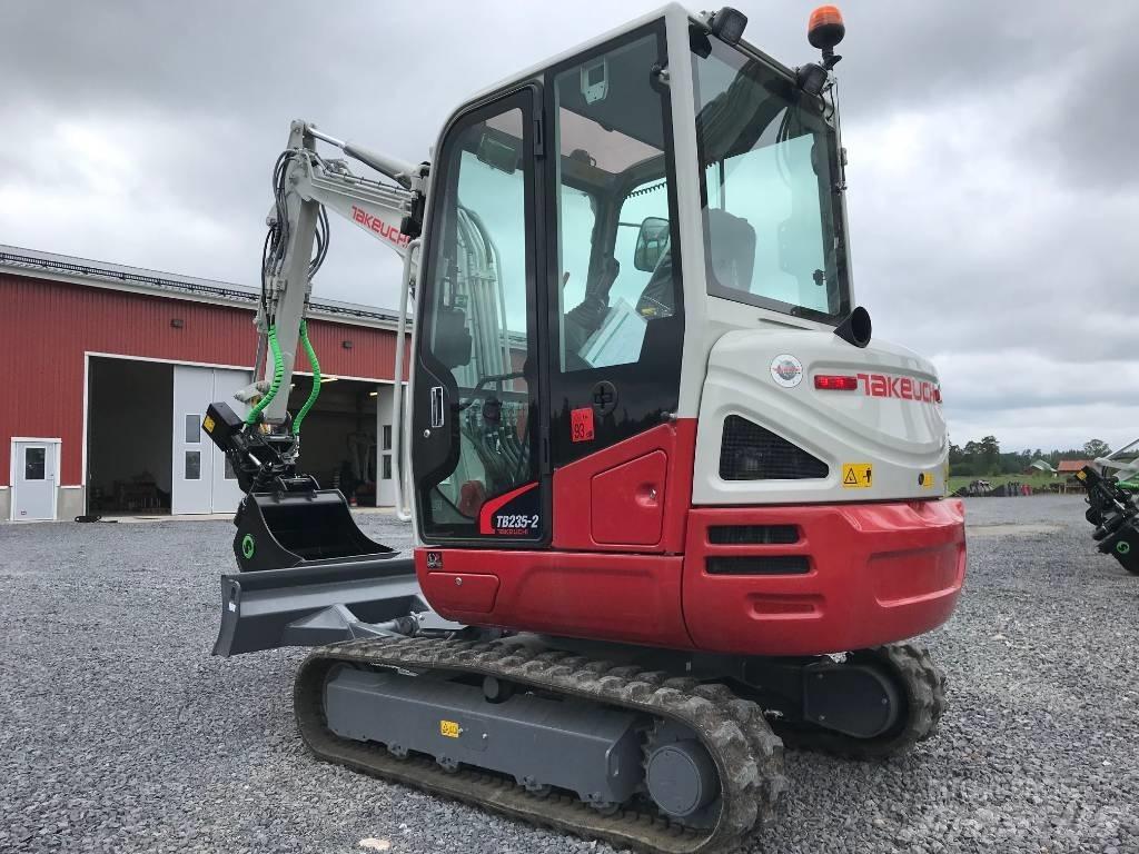 Takeuchi TB235-2 Mini ekskavatoriai < 7 t