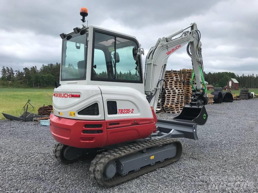 Takeuchi TB235-2 Mini ekskavatoriai < 7 t