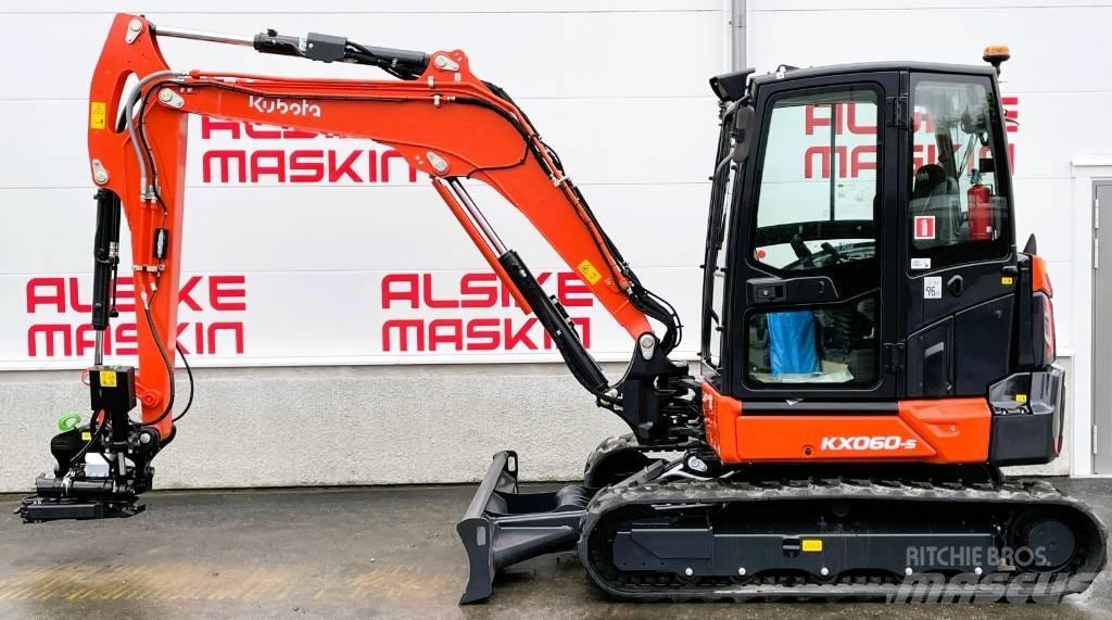 Kubota KX 060-5 Mini ekskavatoriai < 7 t