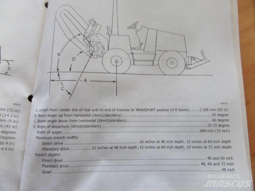 Astec RT560 Tranšėjų ekskavatoriai
