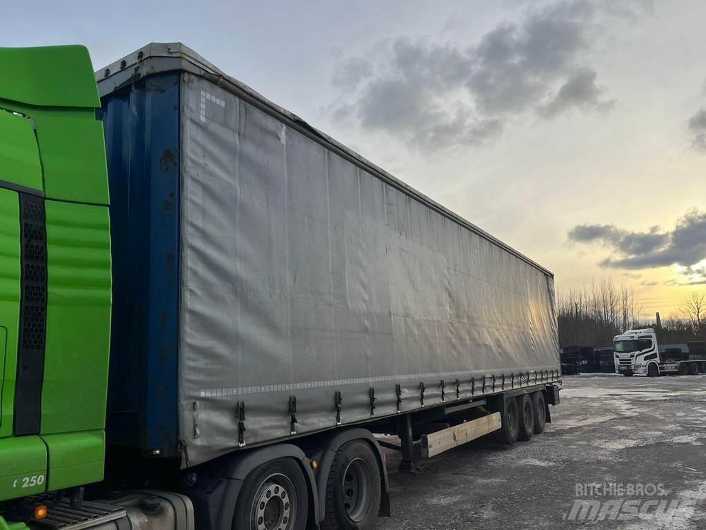Krone SD Tentinės puspriekabės