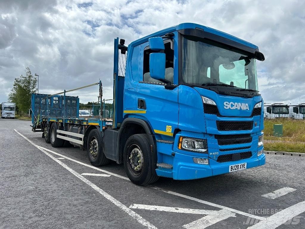 Scania P 410 Platforminiai/Gerviniai sunkvežimiai
