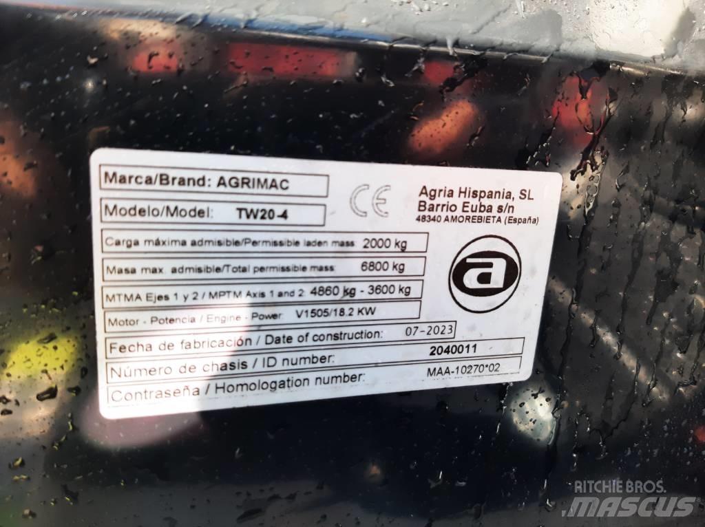 Agrimac TW20-4KL Visureigiai krautuvai