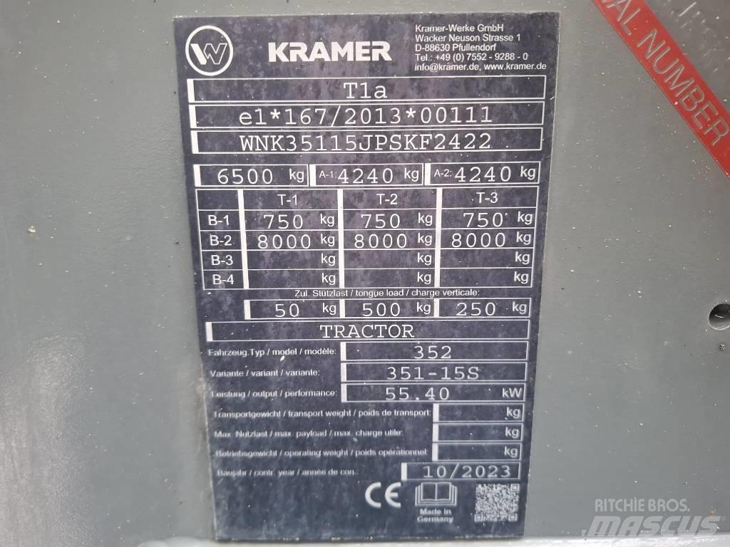 Kramer 8085 Naudoti ratiniai krautuvai