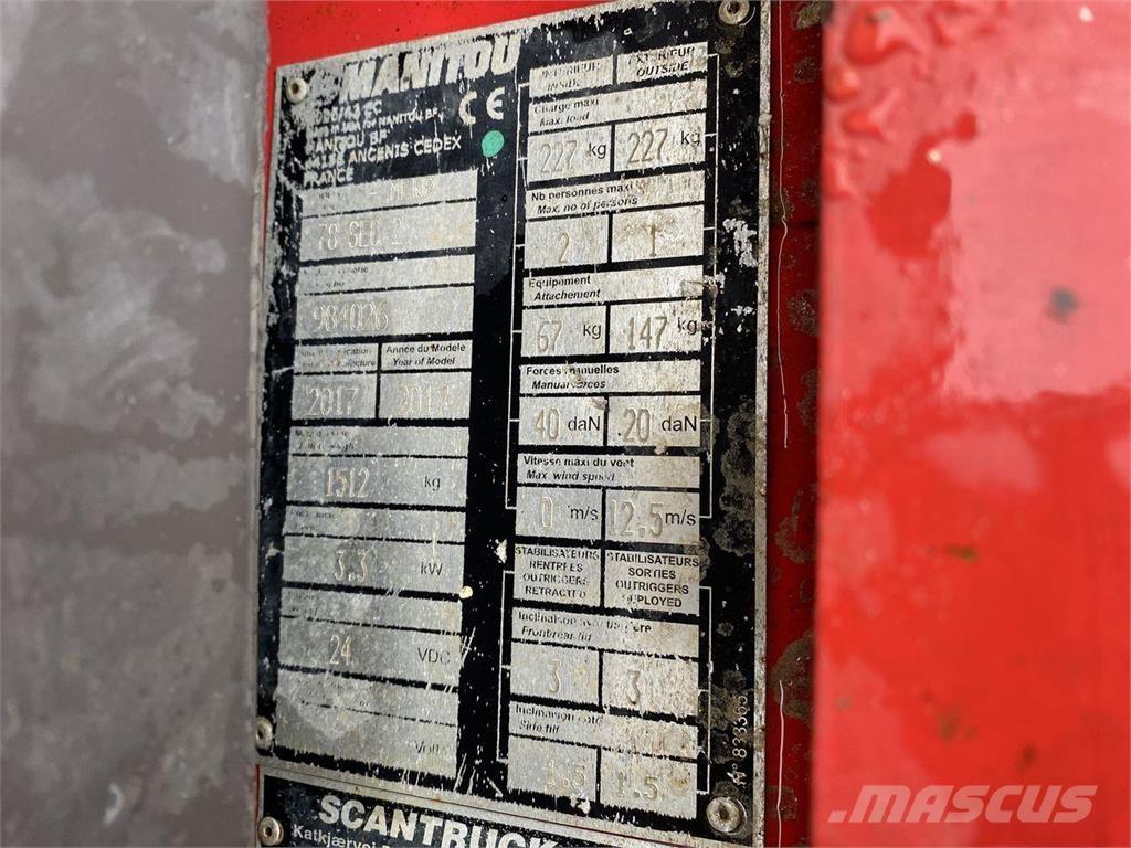 Manitou 78SEC Žirkliniai keltuvai