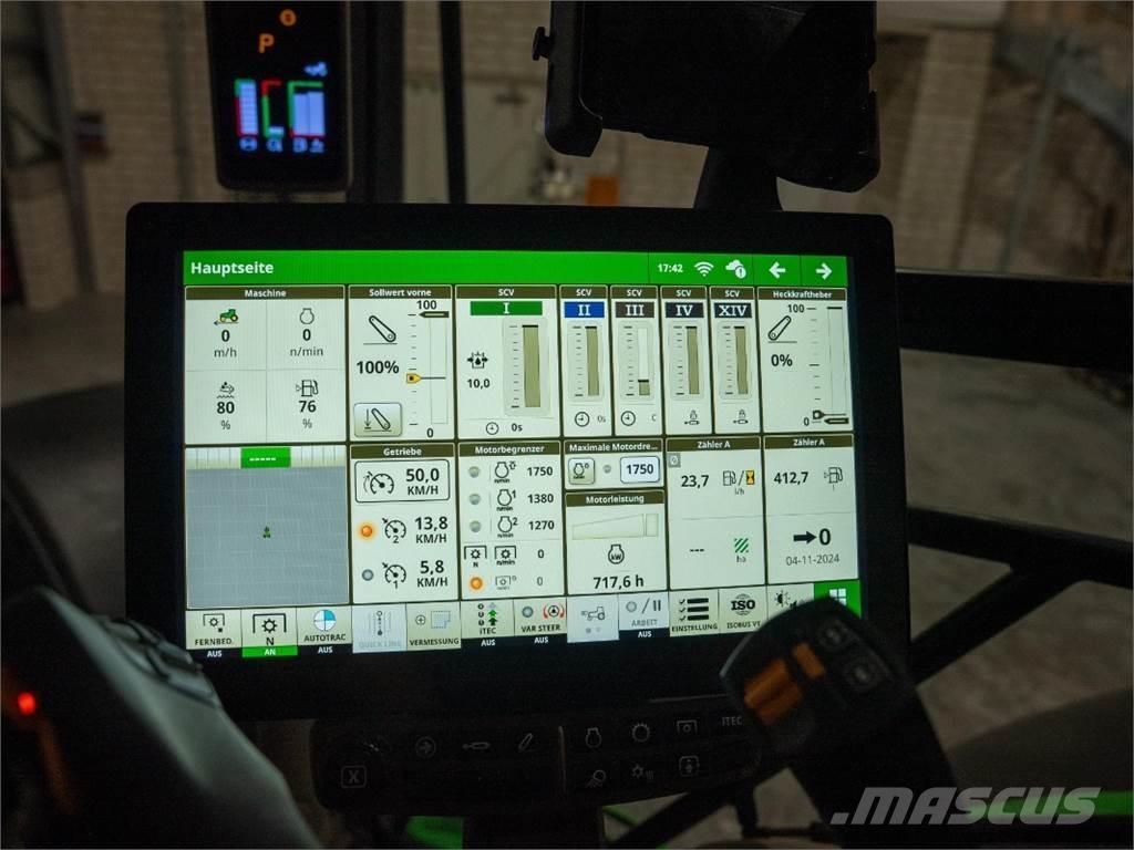 John Deere 6R215 Traktoriai