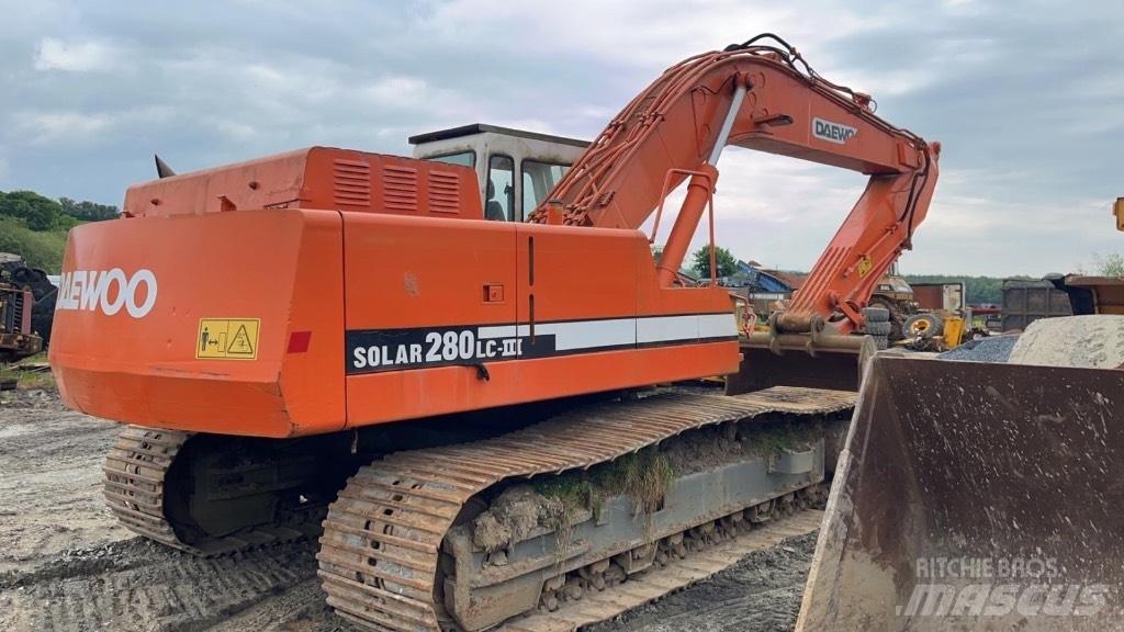 Daewoo Solar 280 III Vikšriniai ekskavatoriai