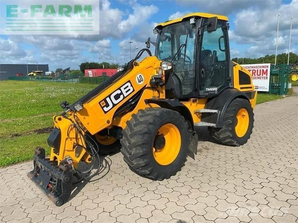 JCB tm 220 - 40 km/h Teleskopiniai krautuvai žemės ūkiui