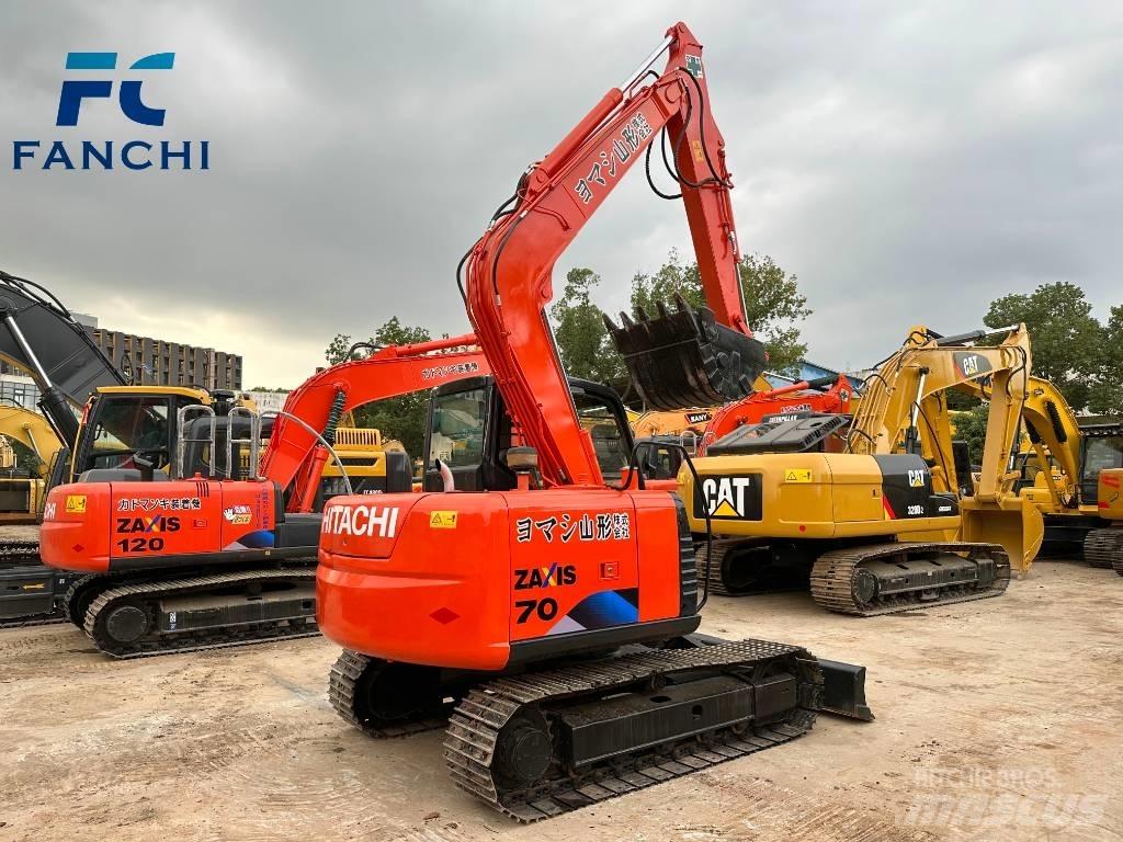 Hitachi zx70 Mini ekskavatoriai < 7 t