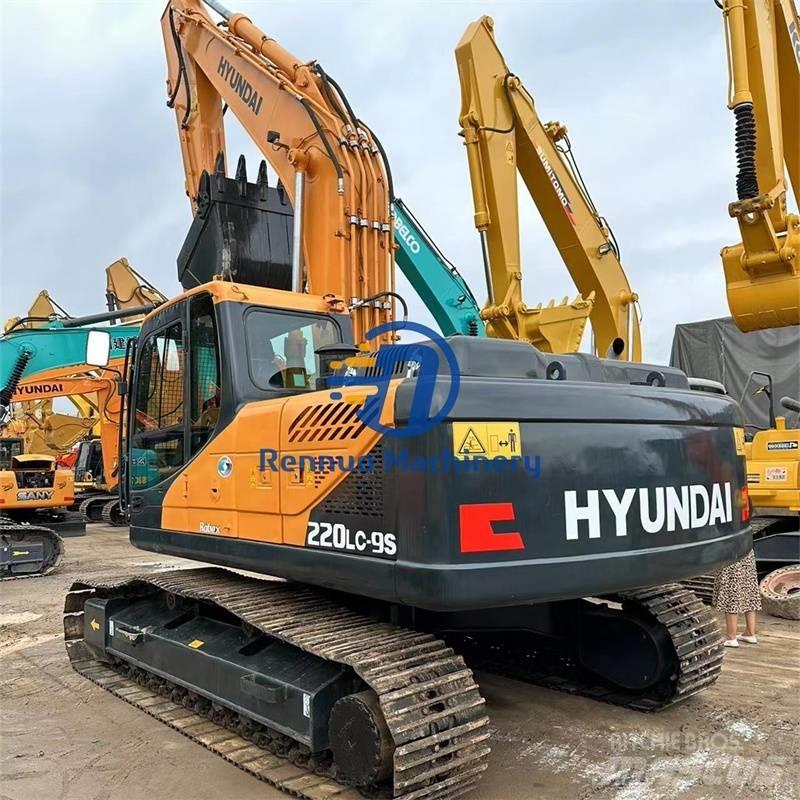 Hyundai R220LC-9S Vikšriniai ekskavatoriai