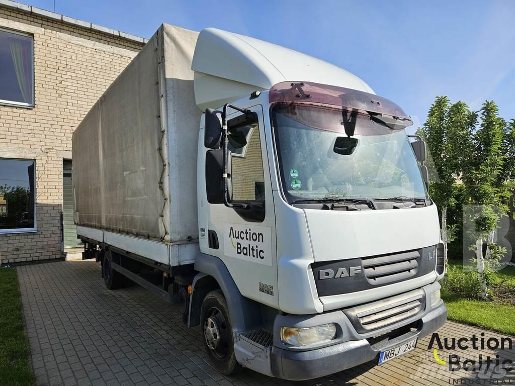 DAF 45.160 Priekabos su tentu