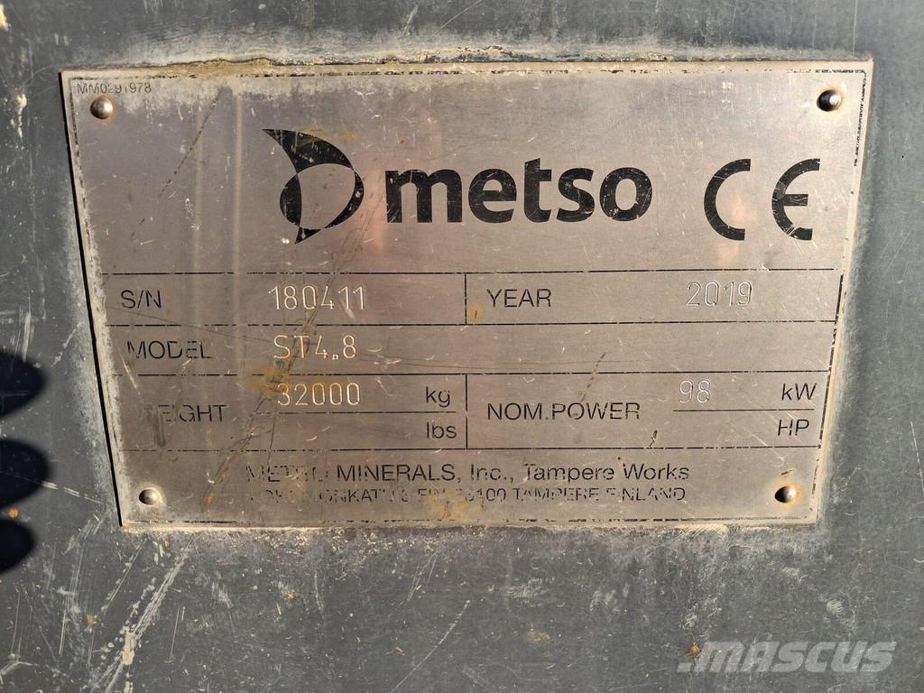 Metso ST4.8 Statyba - Kita
