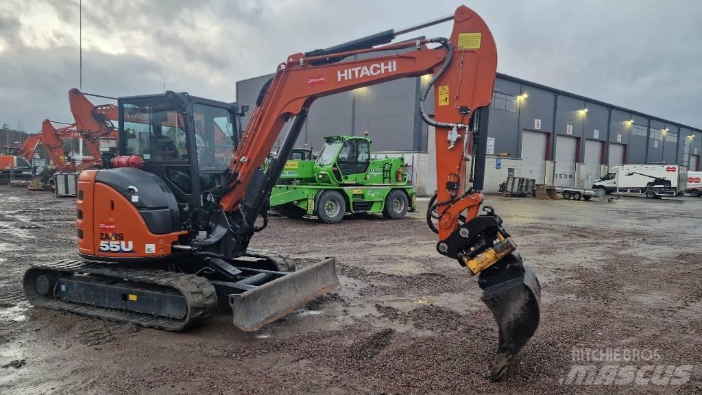 Hitachi ZX55-6CLR Mini ekskavatoriai < 7 t
