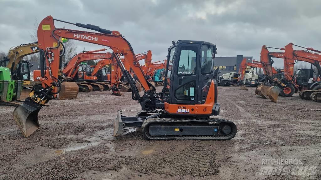 Hitachi ZX55-6CLR Mini ekskavatoriai < 7 t