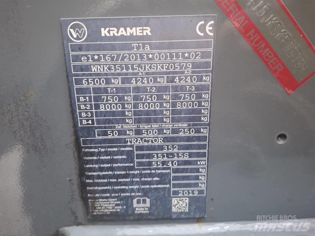 Kramer 8085 Naudoti ratiniai krautuvai