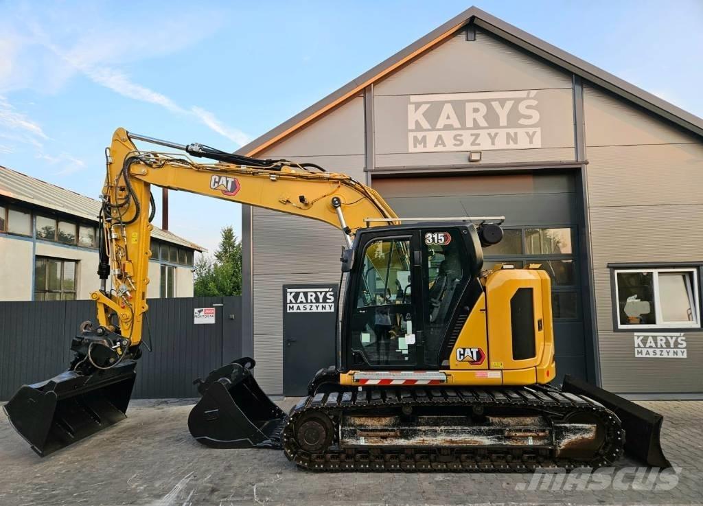 CAT 315 Vikšriniai ekskavatoriai
