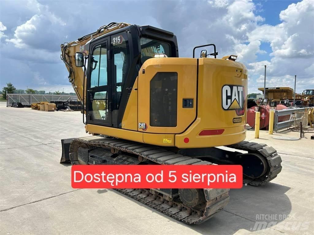 CAT 315 Vikšriniai ekskavatoriai