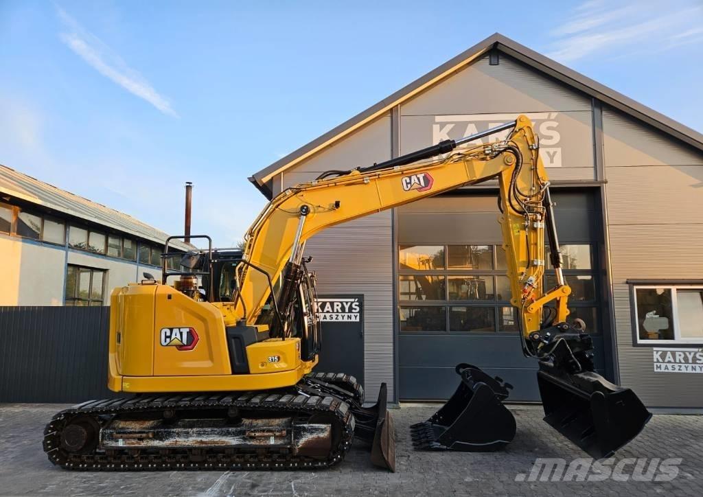CAT 315 Vikšriniai ekskavatoriai