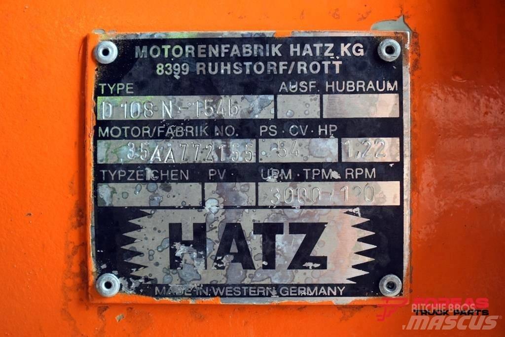 Hatz D 108 N - 154b Benzininiai generatoriai