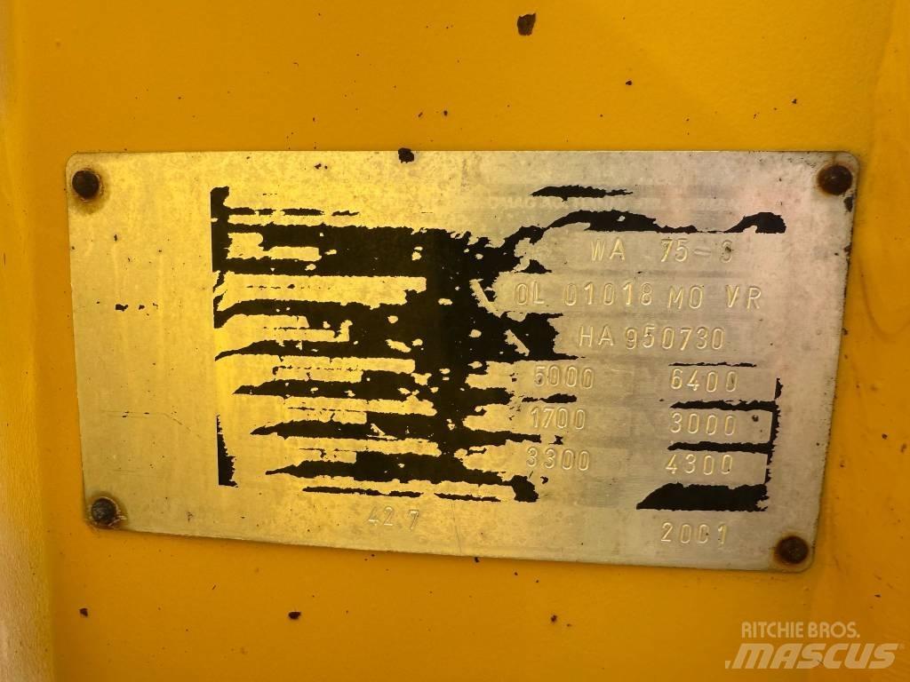 Komatsu WA 75 Naudoti ratiniai krautuvai