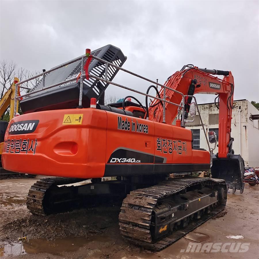 Doosan DX340LC Vikšriniai ekskavatoriai