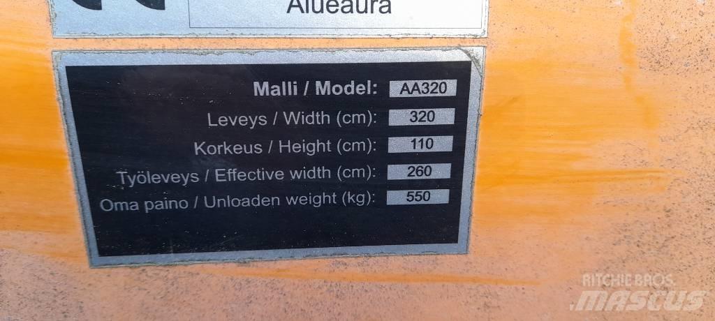 Rote Alueaura AA320 Sniego peiliai ir valytuvai