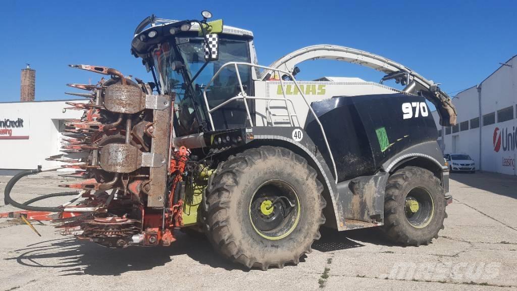 CLAAS Jaguar 970 Pašarų kombainai