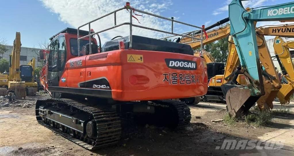 Doosan DX340 Vikšriniai ekskavatoriai