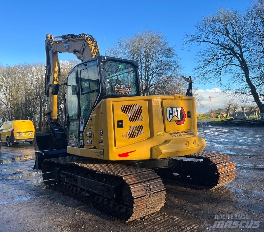 CAT 309 nextgen Vidutinės galios ekskavatoriai 7-12 t