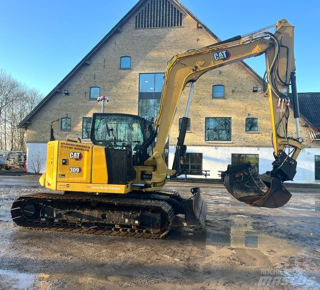 CAT 309 nextgen Vidutinės galios ekskavatoriai 7-12 t