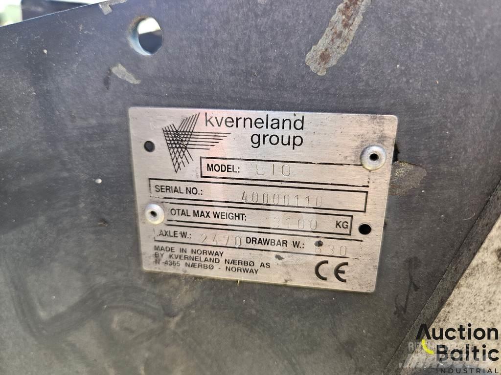 Kverneland B10 Kiti krovimo ir kasimo mechanizmai ir jų priedai