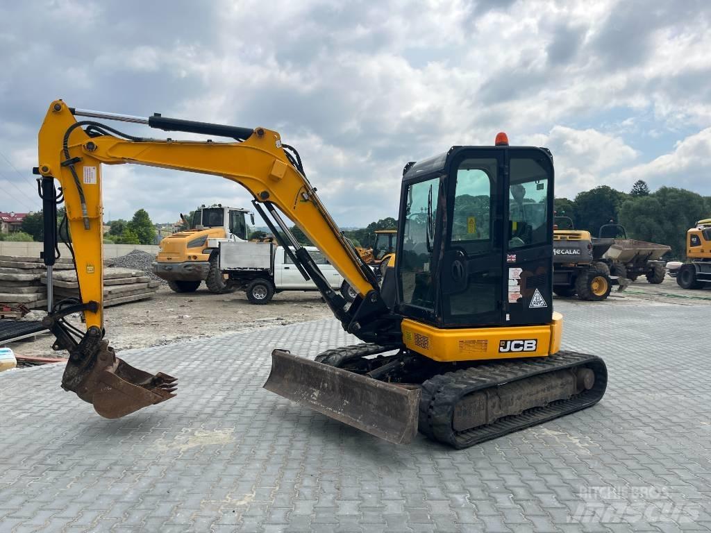 JCB 55 Z-1 Mini ekskavatoriai < 7 t