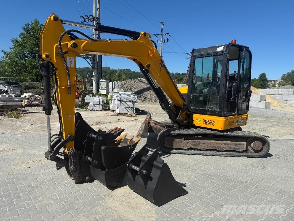 JCB 55 Z-1 Mini ekskavatoriai < 7 t