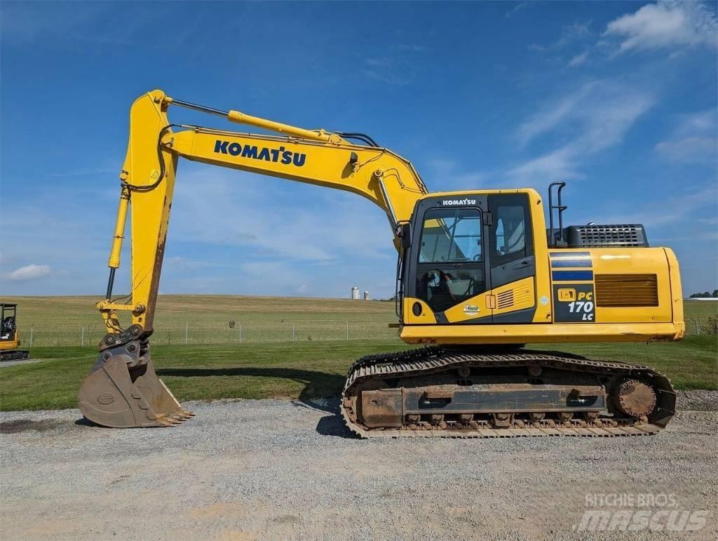 Komatsu PC 170 LC Vikšriniai ekskavatoriai
