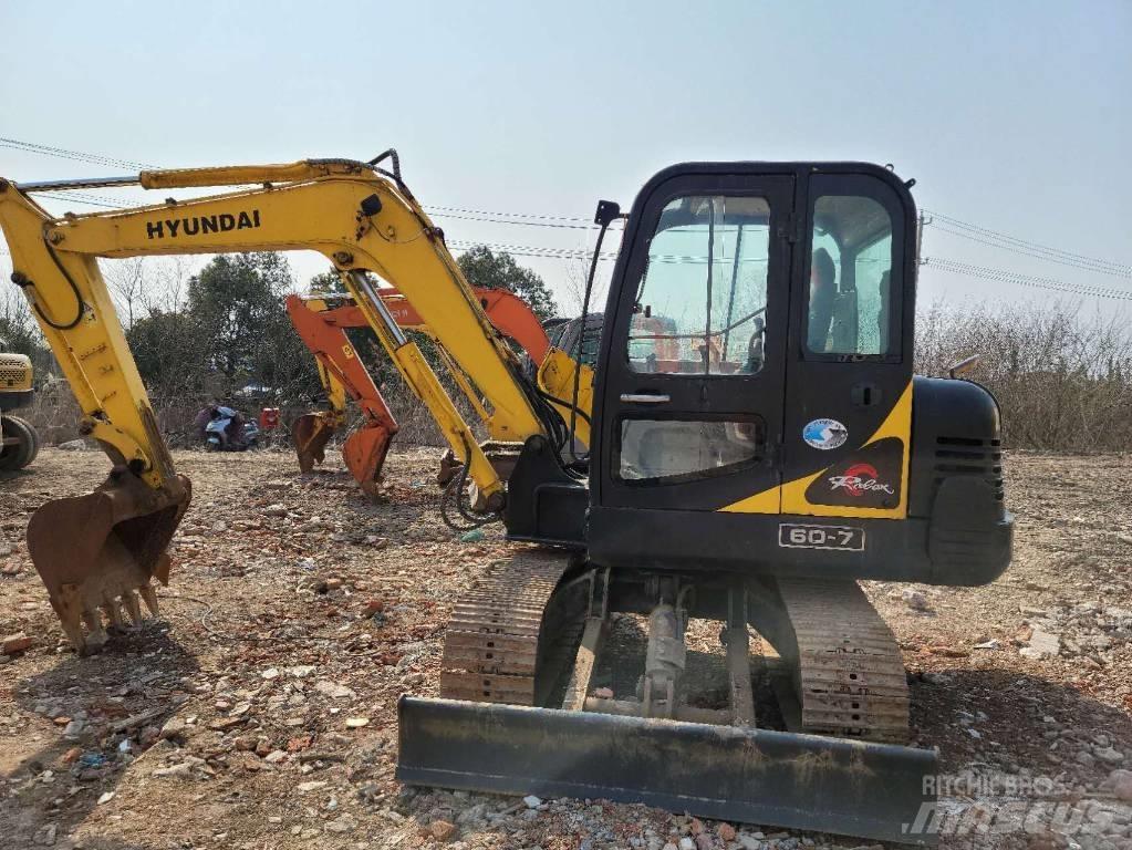 Hyundai R60-7 Mini ekskavatoriai < 7 t